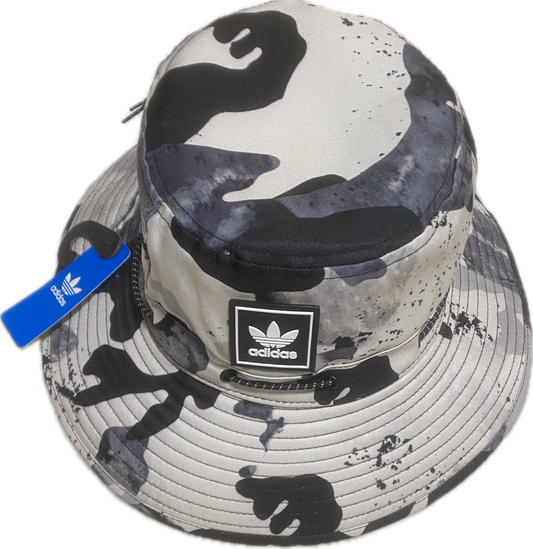 Adidas Camo Bucket Hat Black/White
