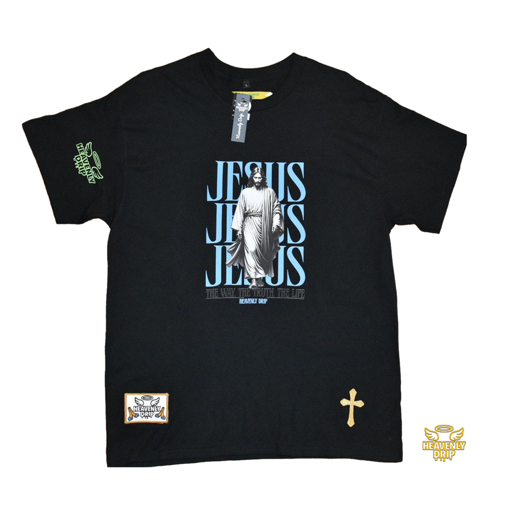 The Way, The Truth, The Life Tee  By Heavenly Drip x Elevate Chronicles