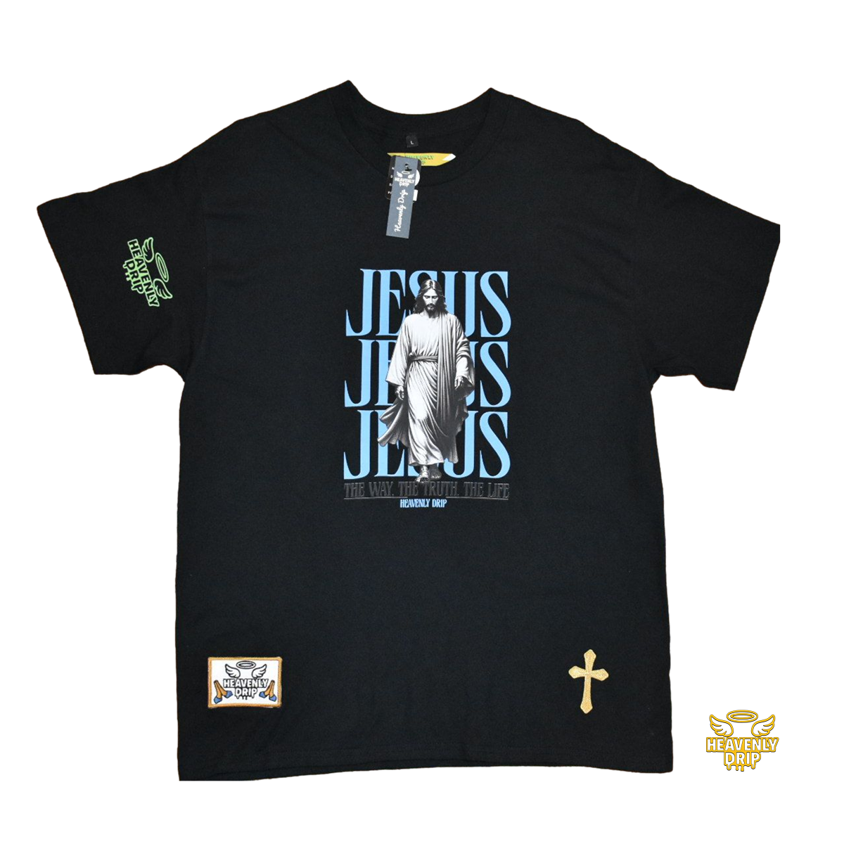 The Way, The Truth, The Life Tee  By Heavenly Drip x Elevate Chronicles