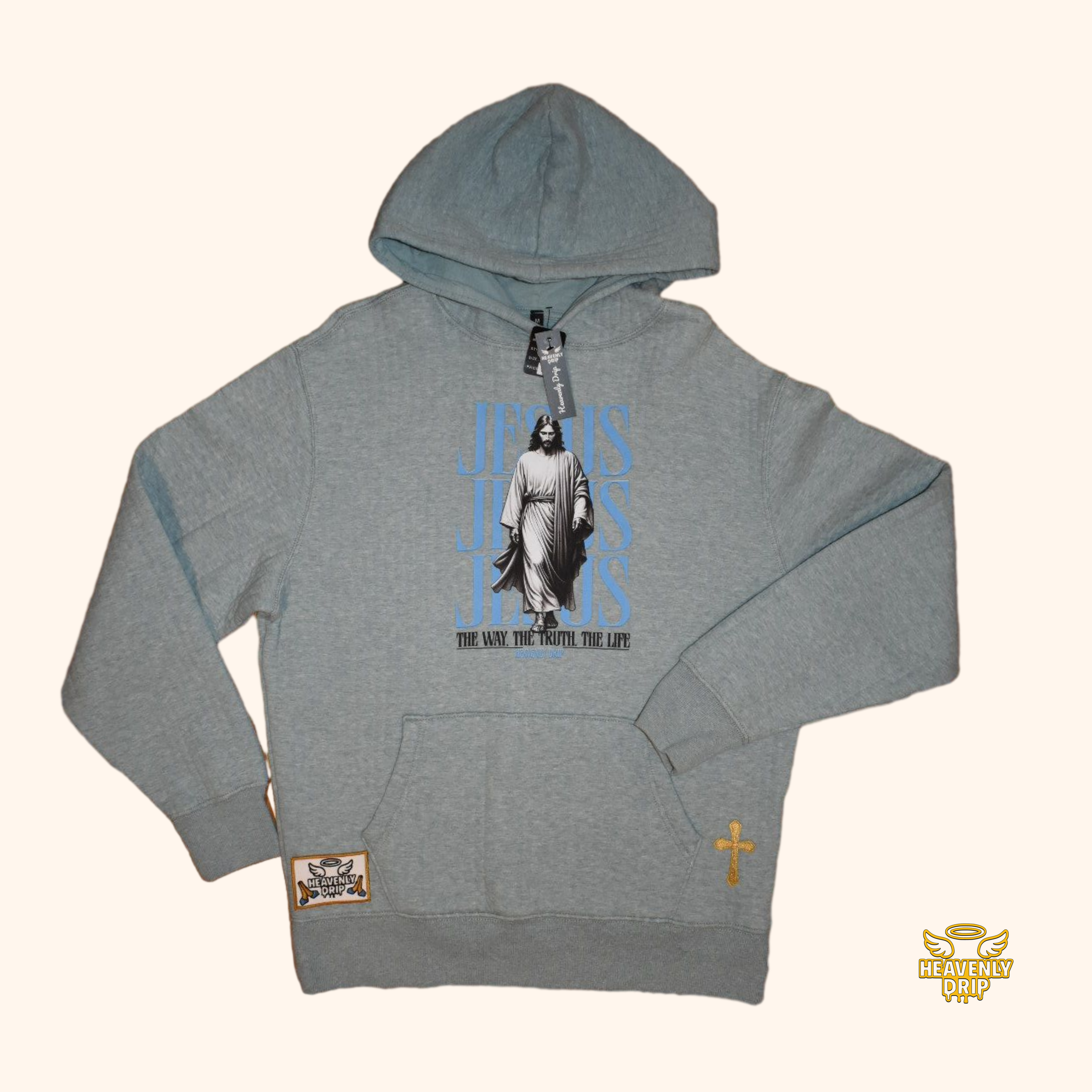 Heavenly Drip “The Way, The Truth, The Life” Hoodie  By Heavenly Drip x Elevate Chronicles
