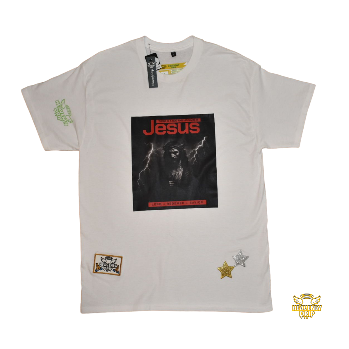 Lord • Redeemer • Savior Tee  By Heavenly Drip x Elevate Chronicles