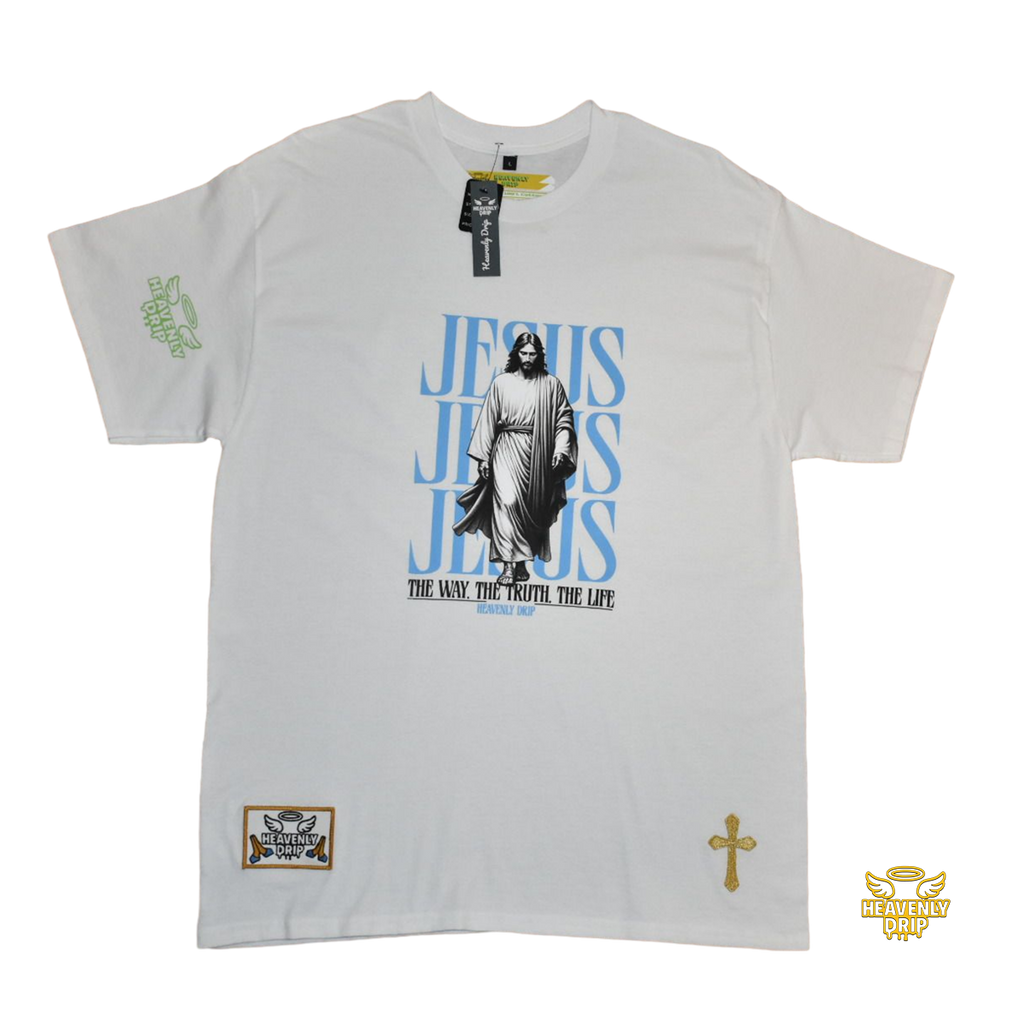 The Way, The Truth, The Life Tee  By Heavenly Drip x Elevate Chronicles